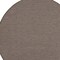 Edge Collections - 8' - Brown - Elegant Geometric Round Area Rug - 1 Piece